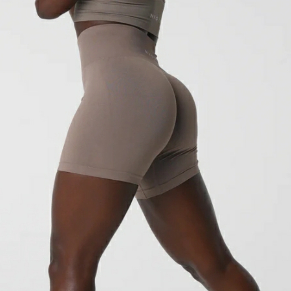 Nvgtn taupe shorts